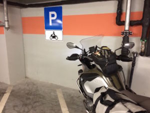 Moppedparkplatz