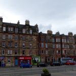 Häuserzeile in Edinburgh