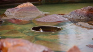 Ausstrittsloch Geysir Andernach