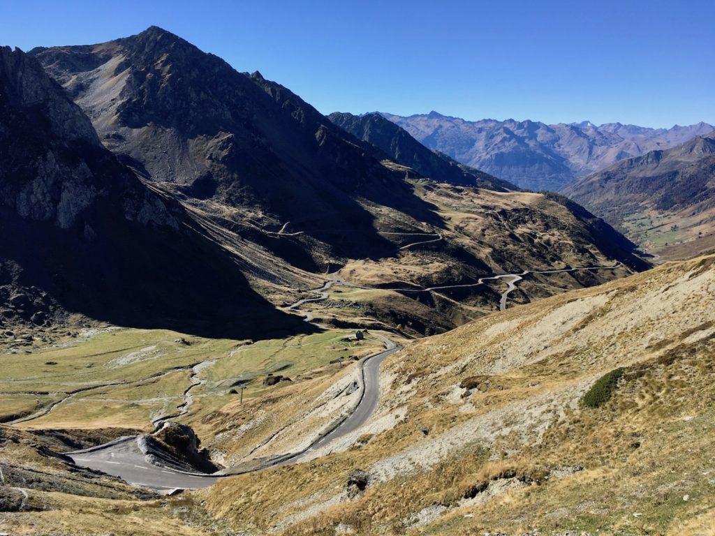 Aussicht vom Col du Tourmalet