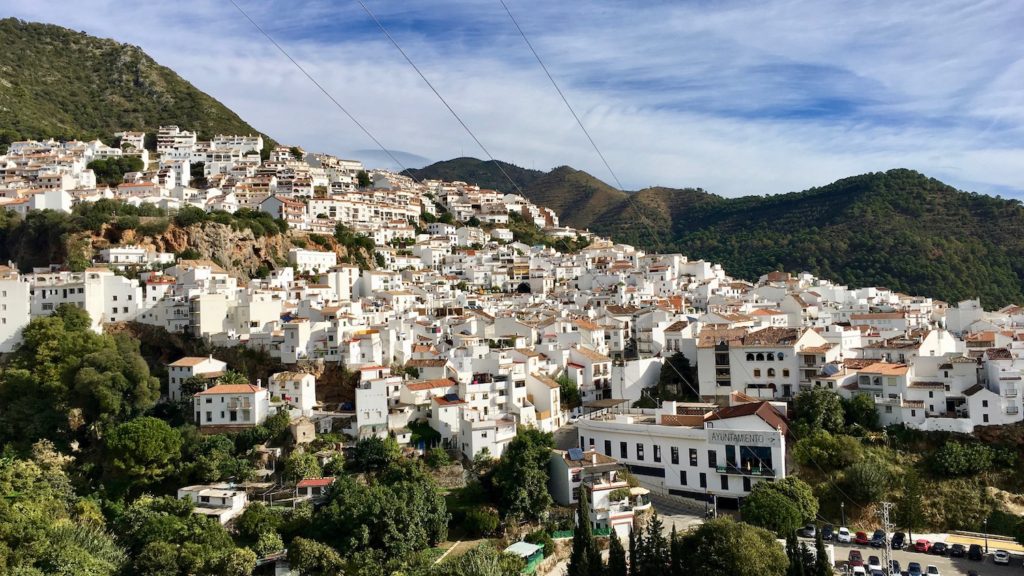 Ojén, Andalusien, Spanien