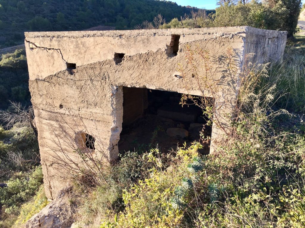 Lost Place bei Cesseras, Languedoc, Frankreich