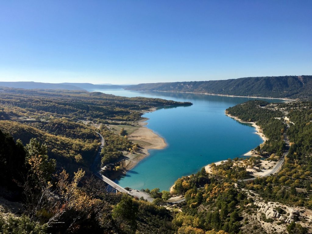 Lac de Sainte Croix, Provence-Alpes-Côte d'Azur, Frankreich