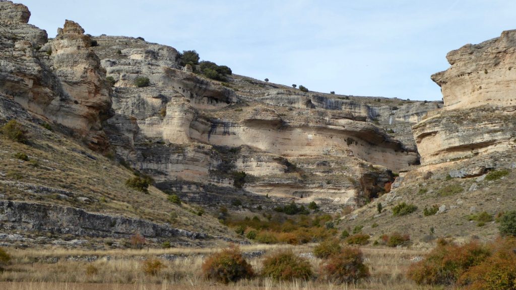 Felsen, Somolinos, Kastilien-La Mancha, Spanien