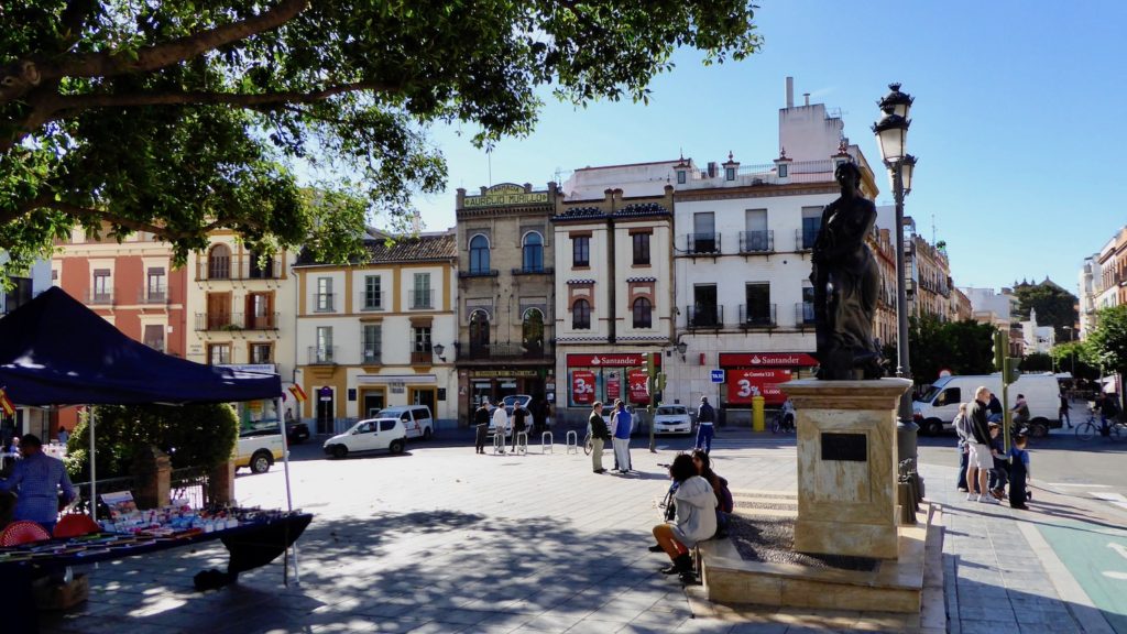 Plaza del Altozano, Sevilla, Spanien
