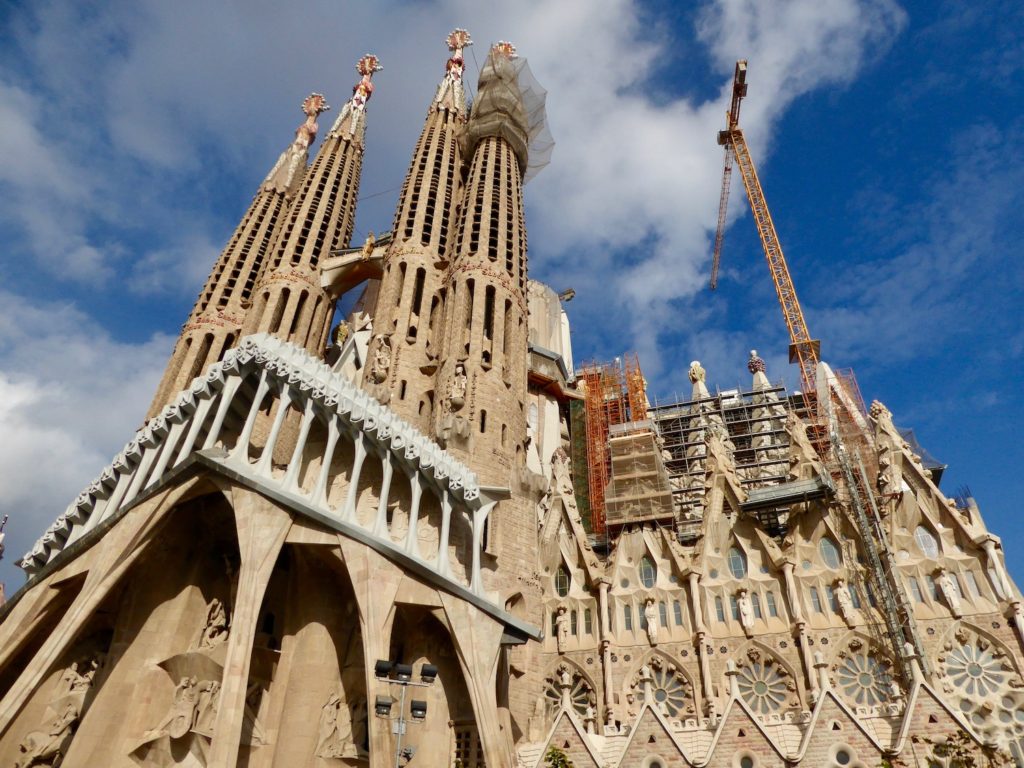 Sagrada Familia, Barcelona, Katalonien, Spanien