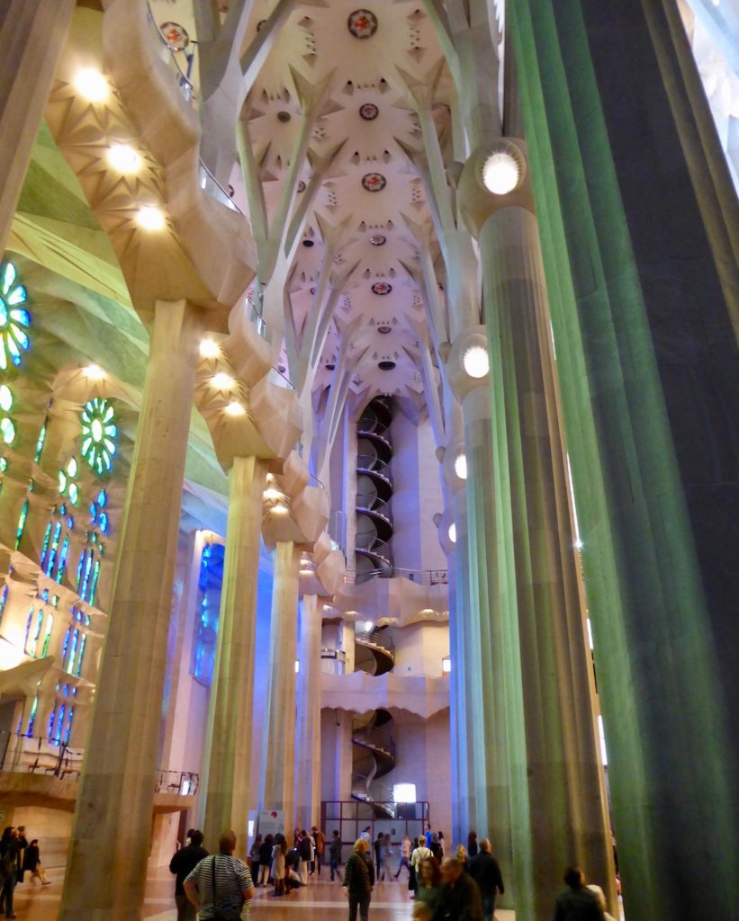 Sagrada Familia, Barcelona, Katalonien, Spanien