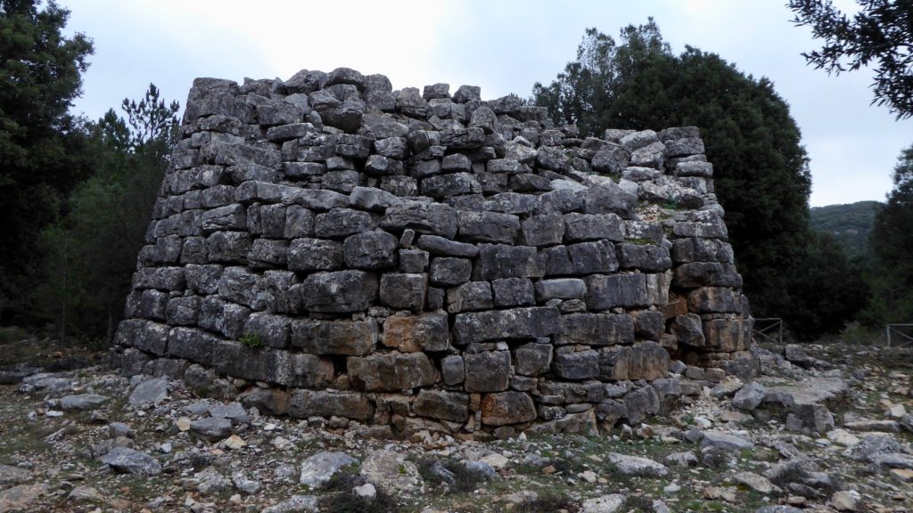 Nuraghe Sanu, Osini, Sardinien, Italien