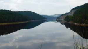 Stausee an der Transalpina