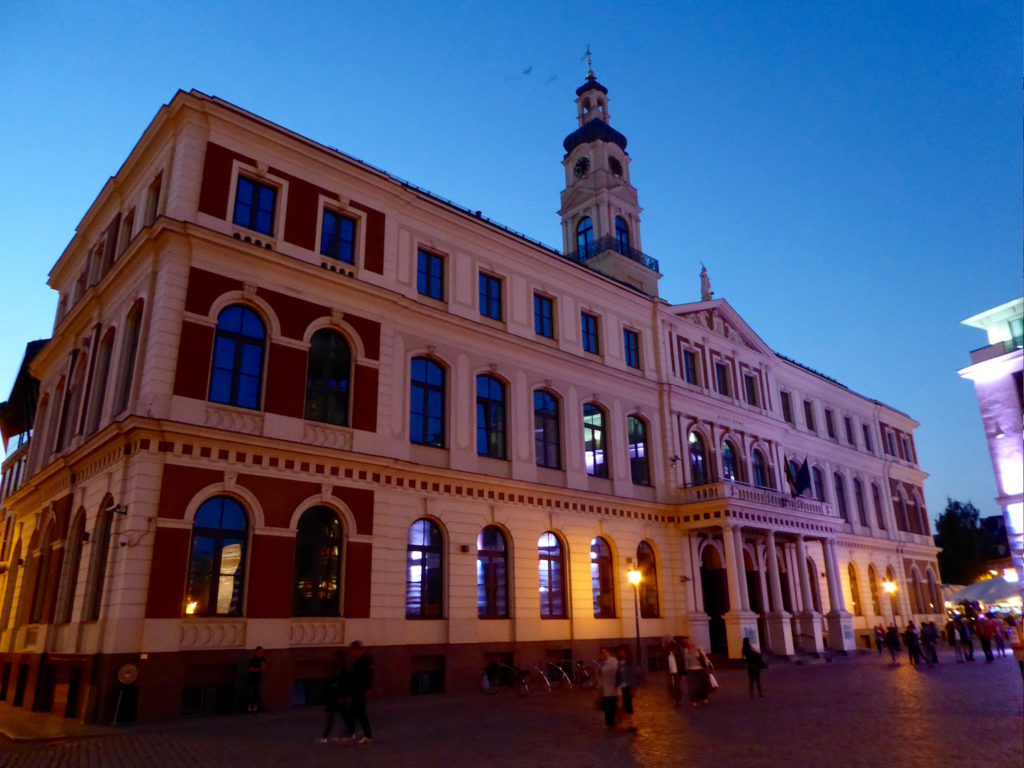 Nächtliches Riga