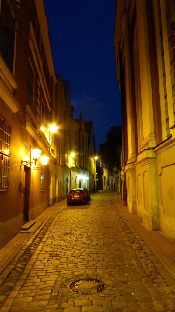 Gasse in Riga