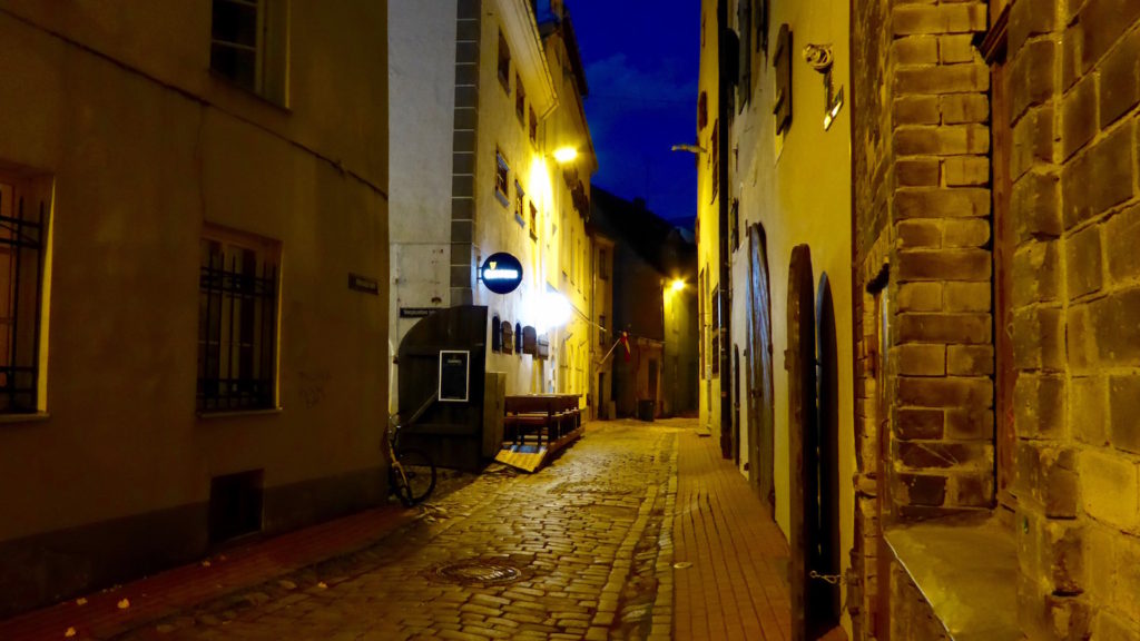 Gasse in Riga