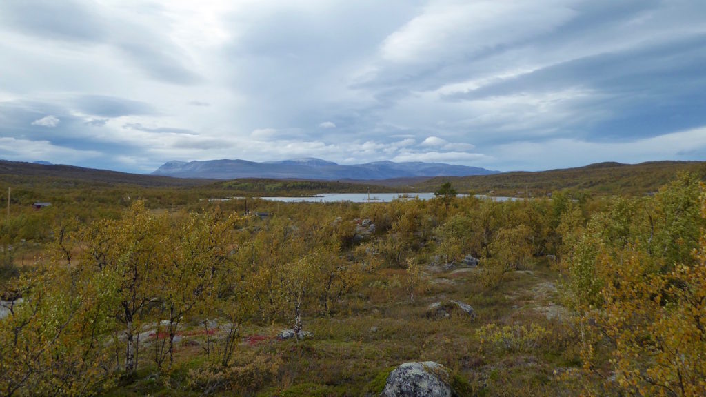 Tundra mit Gebirge