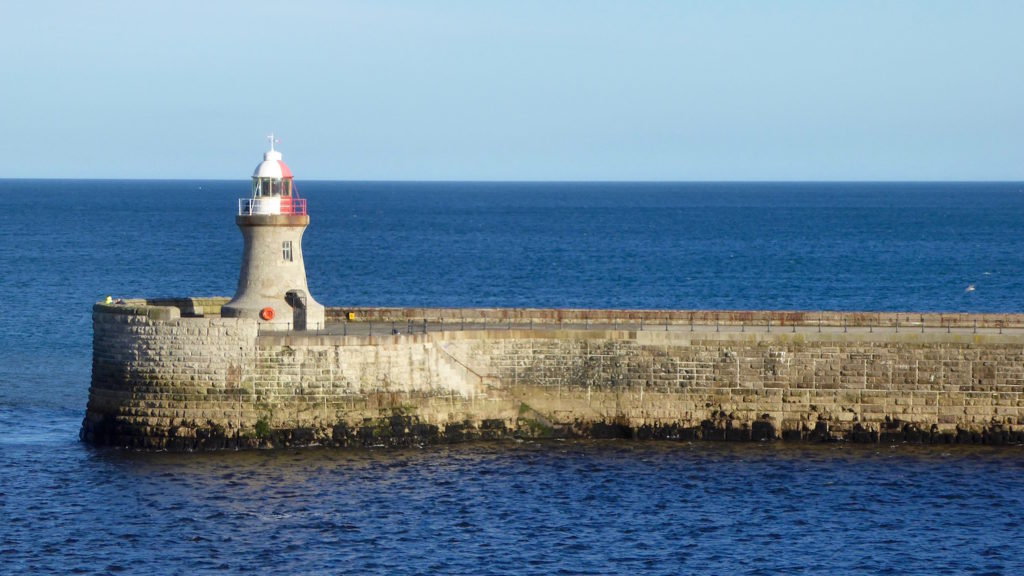 Leuchtturm Newcastle Hafen