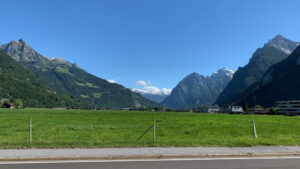 Alpenblick zwischen Niederurnen und Oberurnen