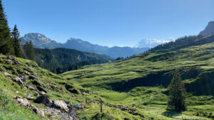 Pragelpass, Aussicht