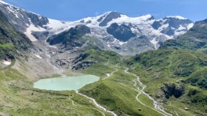 Steingletscher und Steinsee am Sustenpass